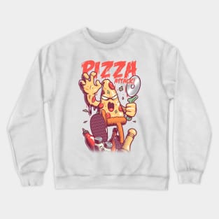 Pizza Attack Crewneck Sweatshirt